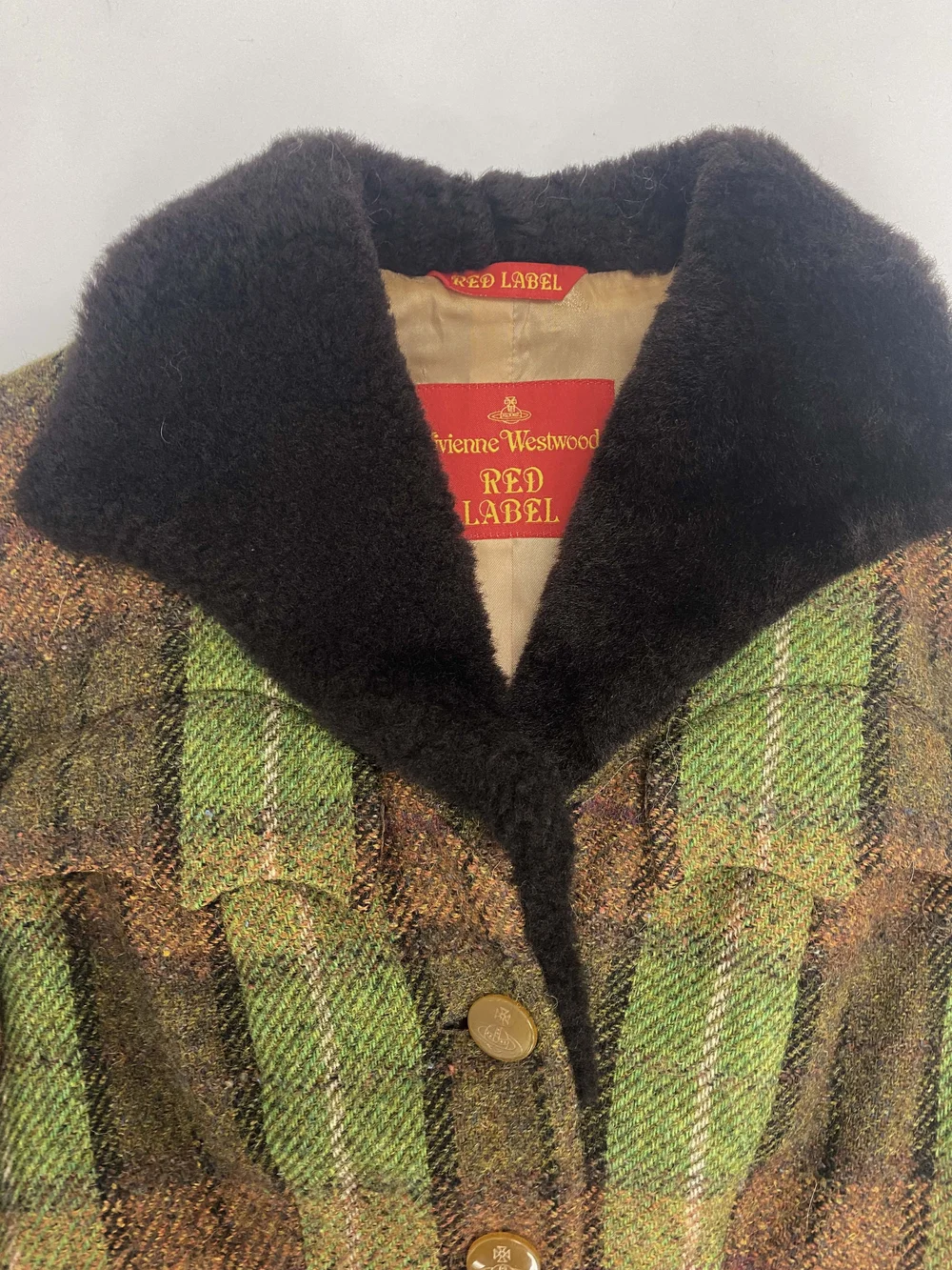 【Vivienne Westwood 】カシミヤ混　緑　ウール変形ジャケット VIVIENNE WESTWOOD Armor Jacket From F/W 